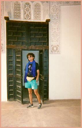 [ Kasbah with Jamal in Doorway ]